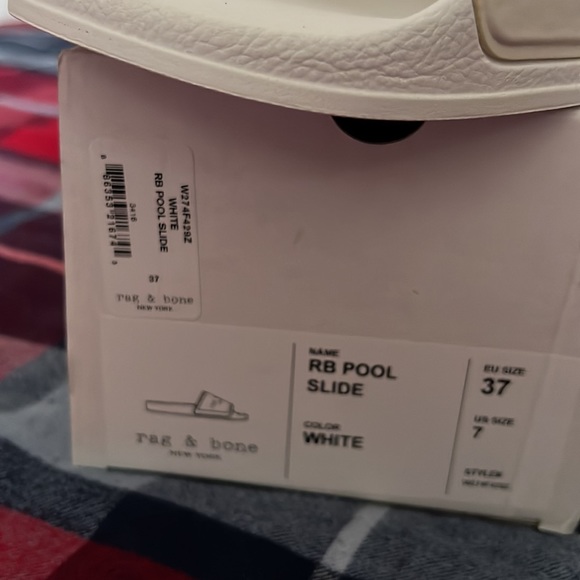 $40 - NWT Rag & Bone Pool Slides $125 - size 7 - Picture 3 of 8